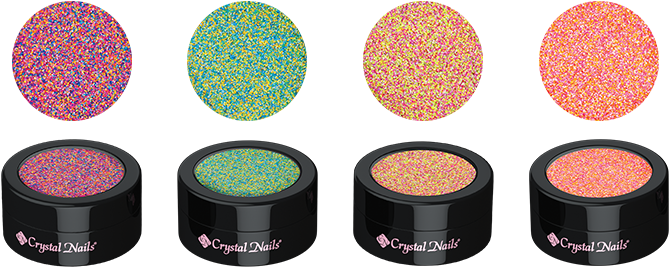 Crystal Nails Novelties - Sugar Dust Decorative Glitter (800x330), Png Download
