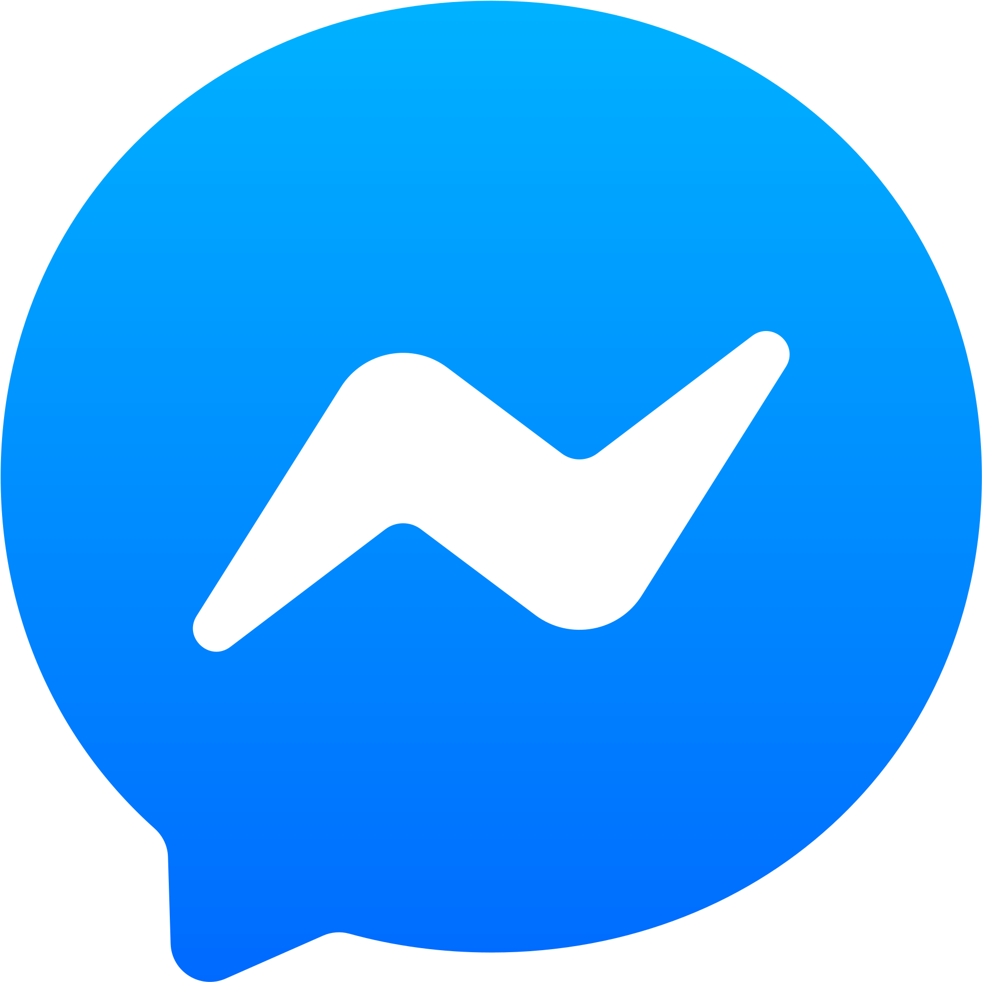 Facebook Messenger 4 Logo - Messenger (1024x1024), Png Download