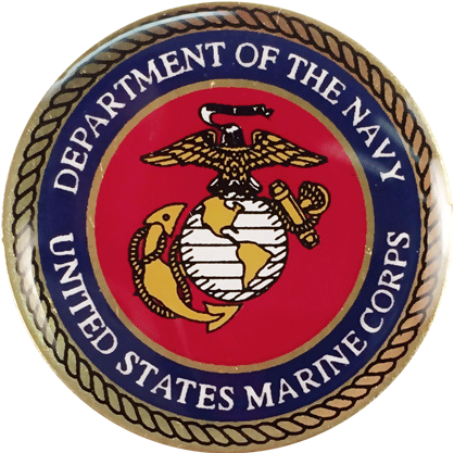 Marine Corps Seal Lapel Pin - Royal Thai Embassy Logo (520x416), Png Download