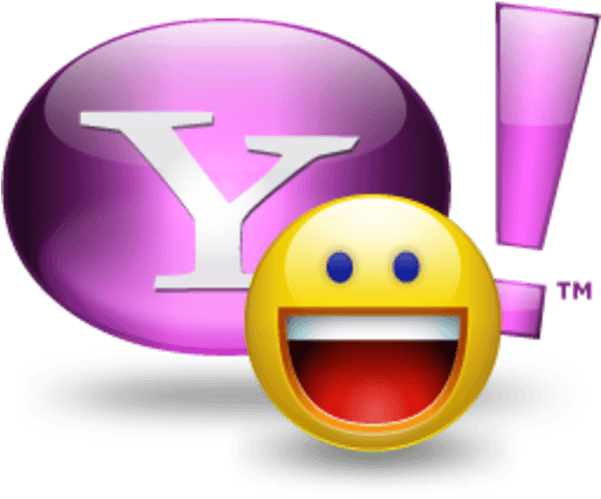 Cliparts Messenger App - Logo Yahoo Messenger (600x600), Png Download