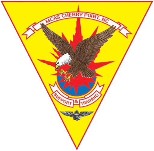 The Mission Of The Marine Corps Installation Emergency - Mcas Cherry Point Logo (511x500), Png Download