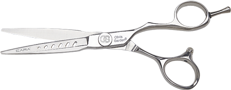 6" - Olivia Garden Cara Shear 5.5 Scissor (720x240), Png Download