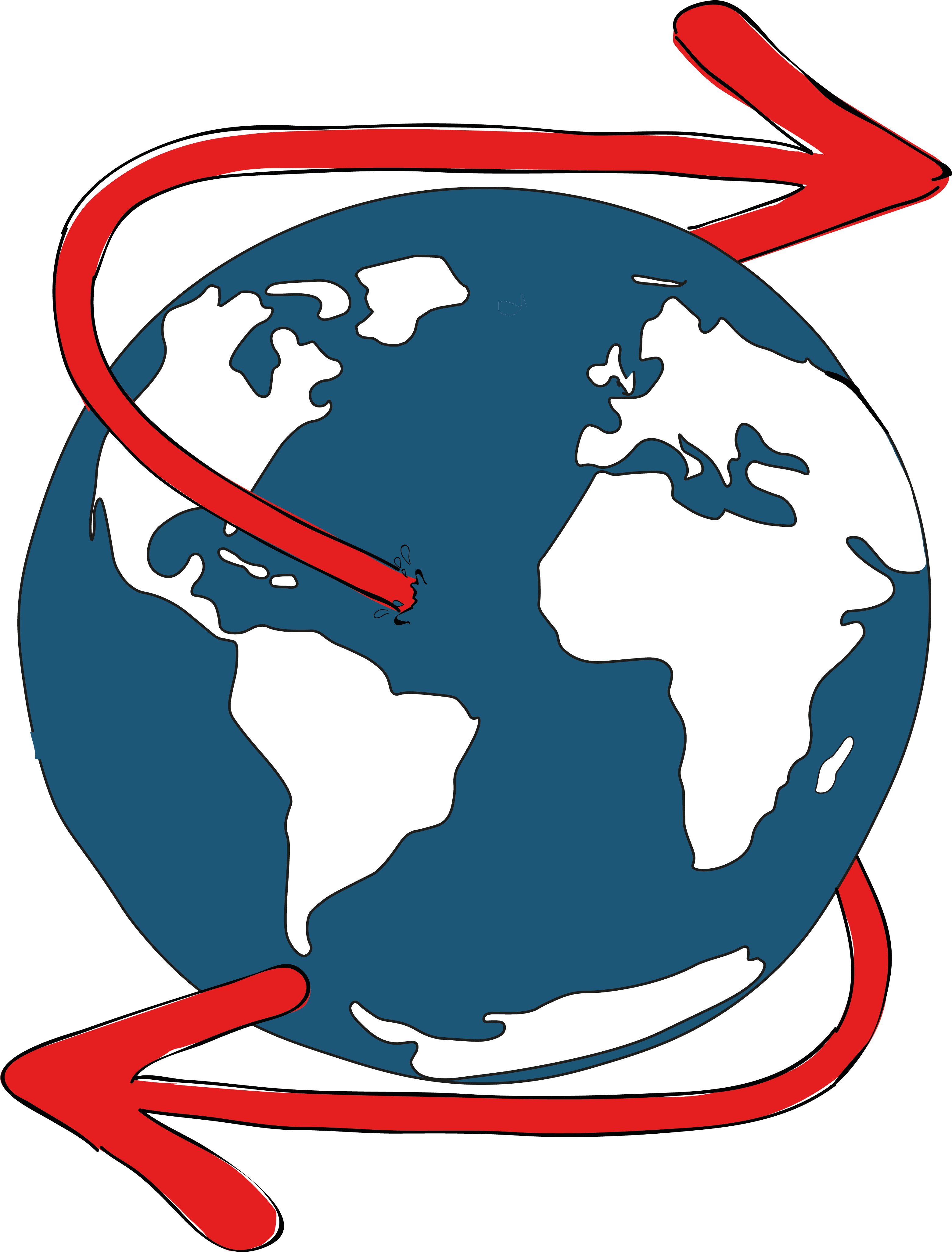 Welcome To Syrian Messenger - World (4104x4104), Png Download