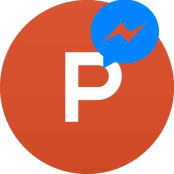 Product Huntian Bot For Facebook Messenger - Product (348x348), Png Download