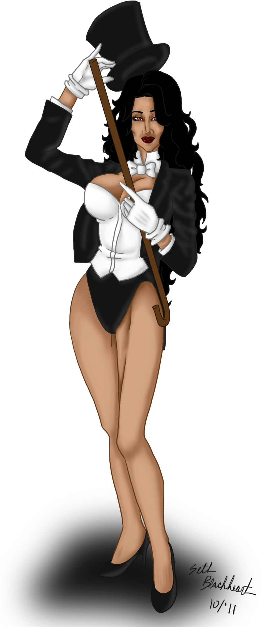 Zatanna Png Image - Zatanna Png (900x2080), Png Download