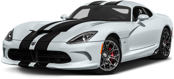 2017 Dodge Viper Stripes - Dodge Viper Car Png (736x352), Png Download