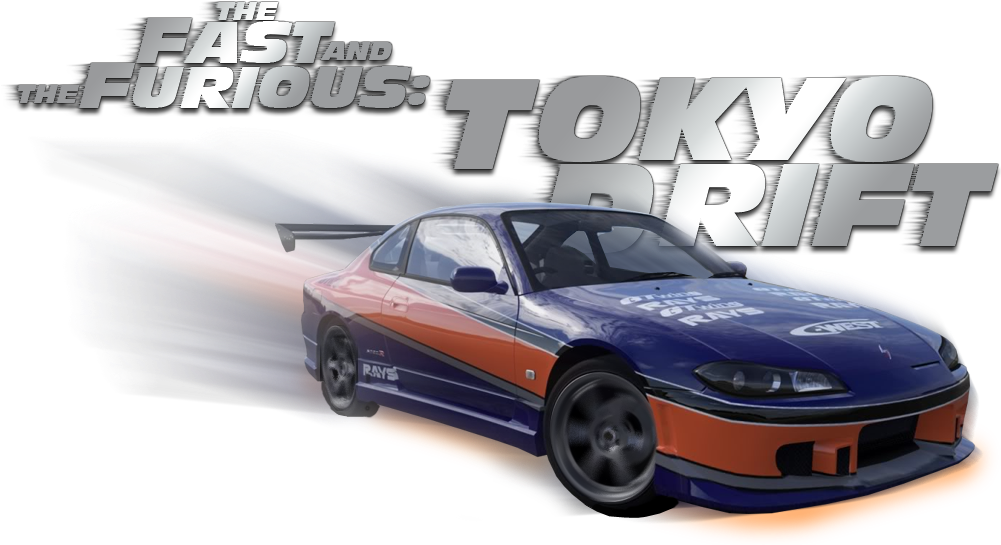 The Fast And The Furious - Fast And Furious Tokyo Drift Png (1000x562), Png Download