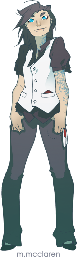 Zatanna - Meredith Mcclaren Cover Art (360x936), Png Download