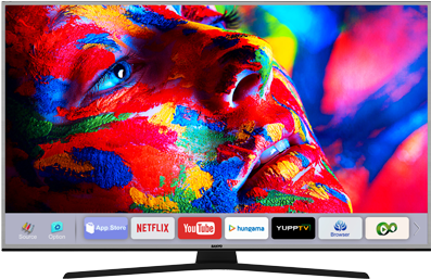 Sanyo 4k Uhd Tv - Sanyo 55 Inch 4ktv (460x290), Png Download
