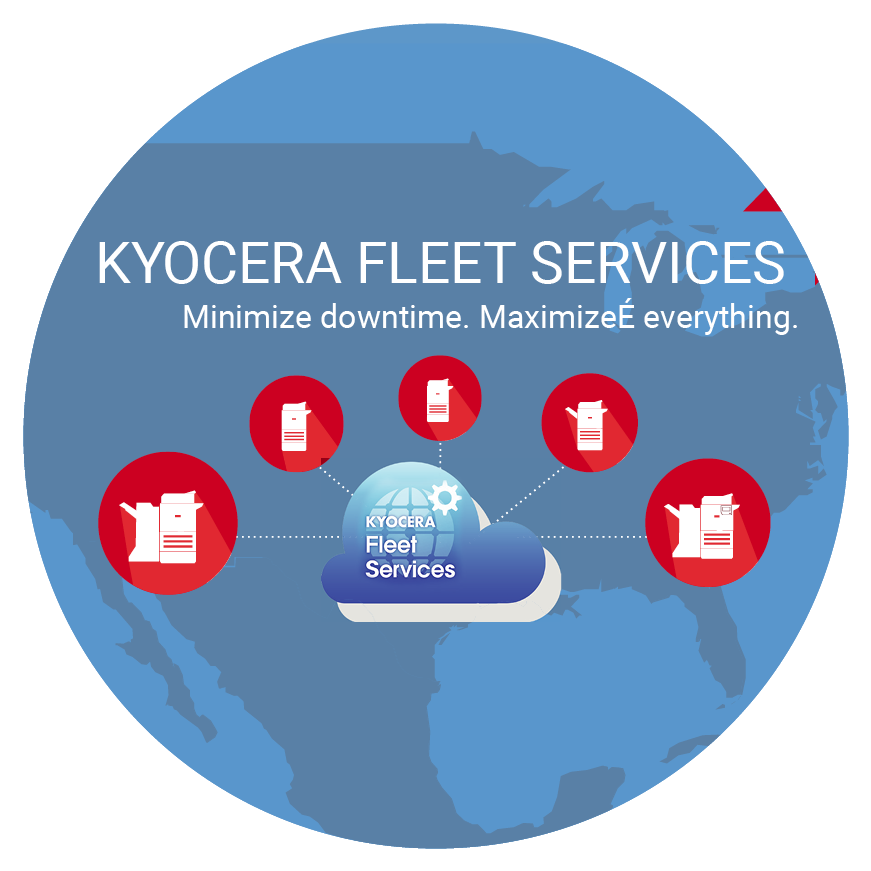 Managed Kyocera Fleet Services - Portable Network Graphics (1000x1000), Png Download
