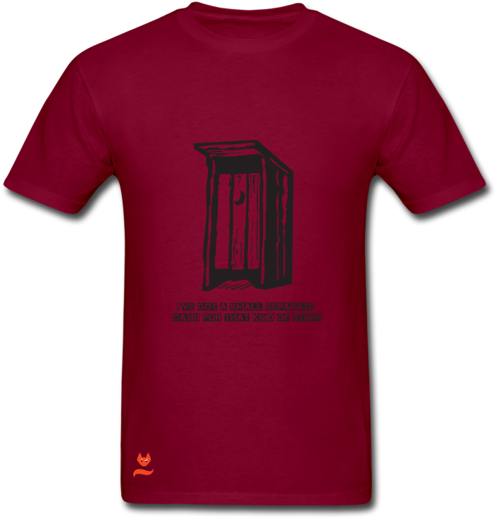 The Cabin Men's T-shirt - Dress Shirt (800x800), Png Download