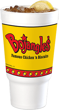 Iced Tea - Bojangles Drink (600x365), Png Download