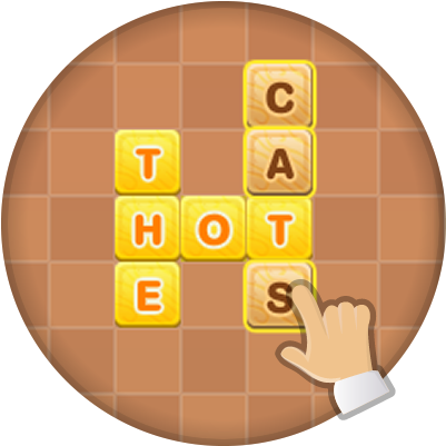 Scrabble - - Circle (569x400), Png Download