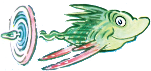 File - Pinwheel Fish - Png - Coral Reef Fish (640x301), Png Download