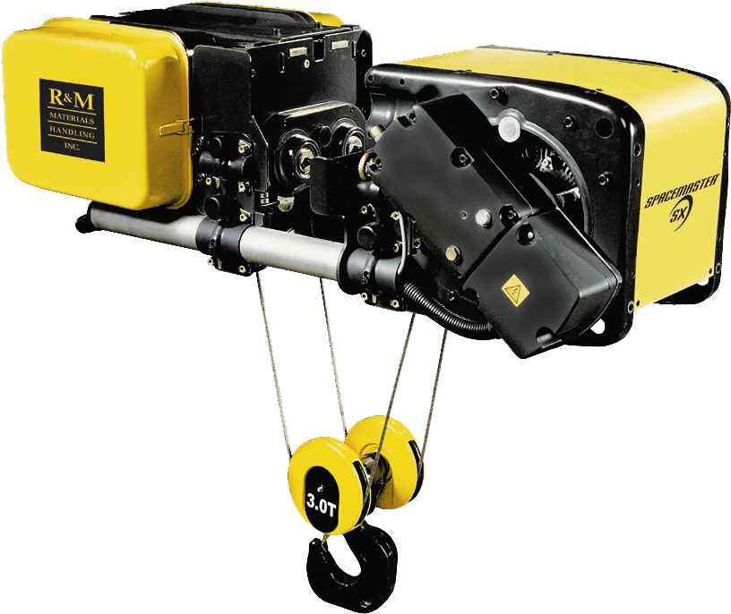 Download Electric Wire Rope Hoist R&m Materials Handling Spacemaster
