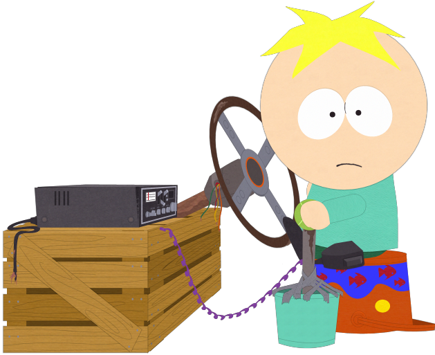 Alter Egos Big Rig Butters - South Park Rig Dl (629x513), Png Download