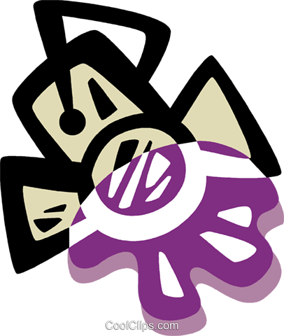 Theatre Lights Royalty Free Vector Clip Art Illustration - Luzes Teatro Png (406x480), Png Download