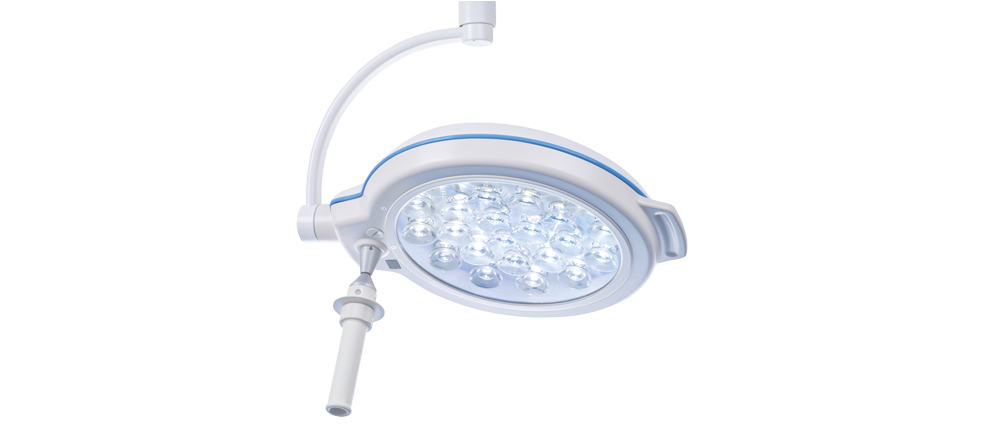 Led 150 Fp Operating Theater Light Available From Rycol - Dr. Mach Led 150 An Ac2000 Deckenarm, Operationsleuchte (1200x524), Png Download