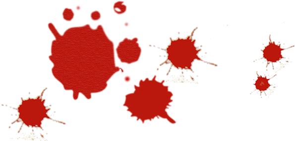 Profile Cover Photo - Drawing Of Blood Splatter (692x389), Png Download