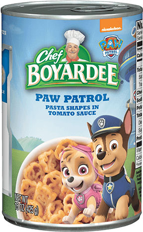 Paw Patrol Can - Chef Boyardee Paw Patrol (500x500), Png Download