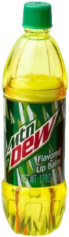 Soft Drink Lip Balm - Mountain Dew Flavoured Lip Balm Bottle (454x454), Png Download