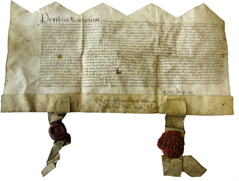 Letter With Henry Vii's Seal - Paper (1000x749), Png Download