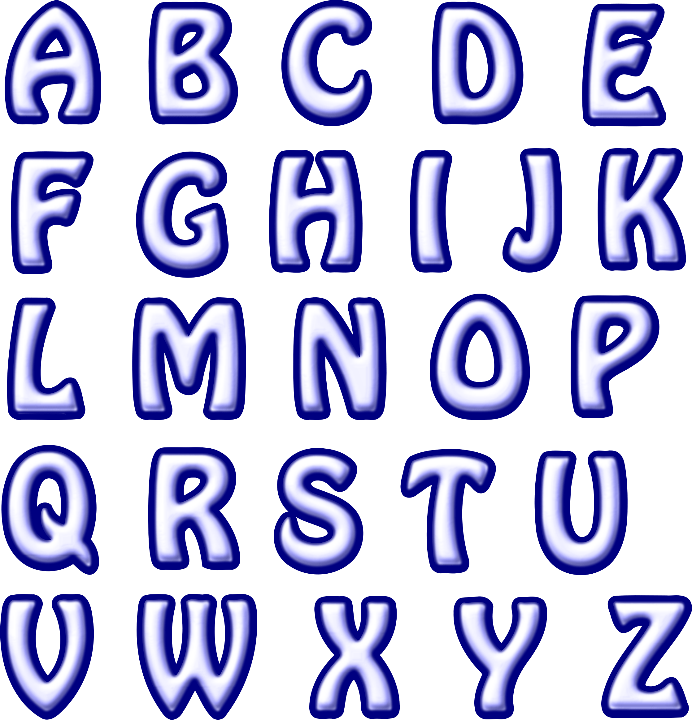 Clipart Png Alphabet (2235x2327), Png Download