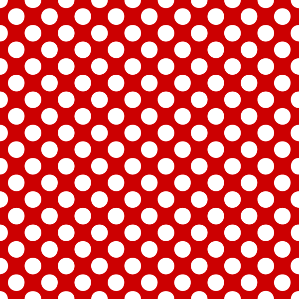 Bleed Area May Not Be Visible - Dark Red Polka Dot (600x600), Png Download