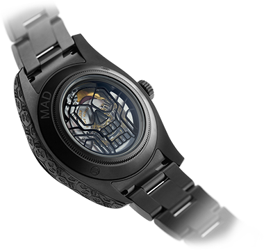 Specialized In Customization Of Luxury Watches , Mad - Rolex Milgauss (380x359), Png Download