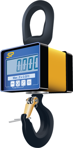 Crane Scale - Straightpoint Miniweigher Plus Crane Scale Load Weighing (249x501), Png Download