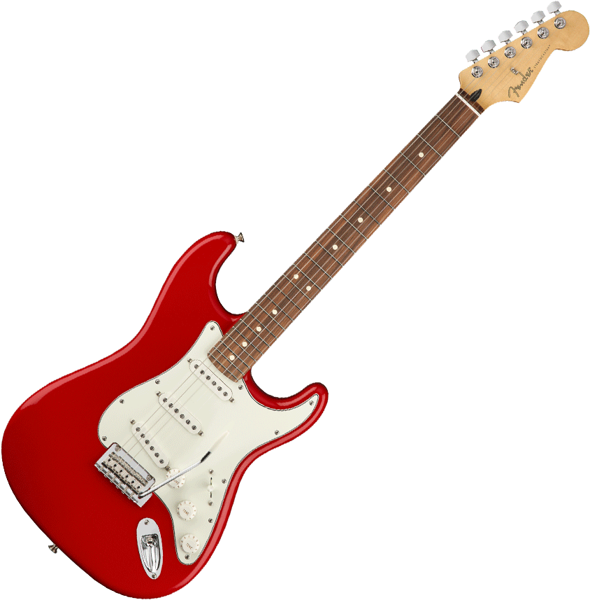Fender Player Stratocaster Electric Guitar - Squier Bronco Bass Short Scale (1000x1000), Png Download