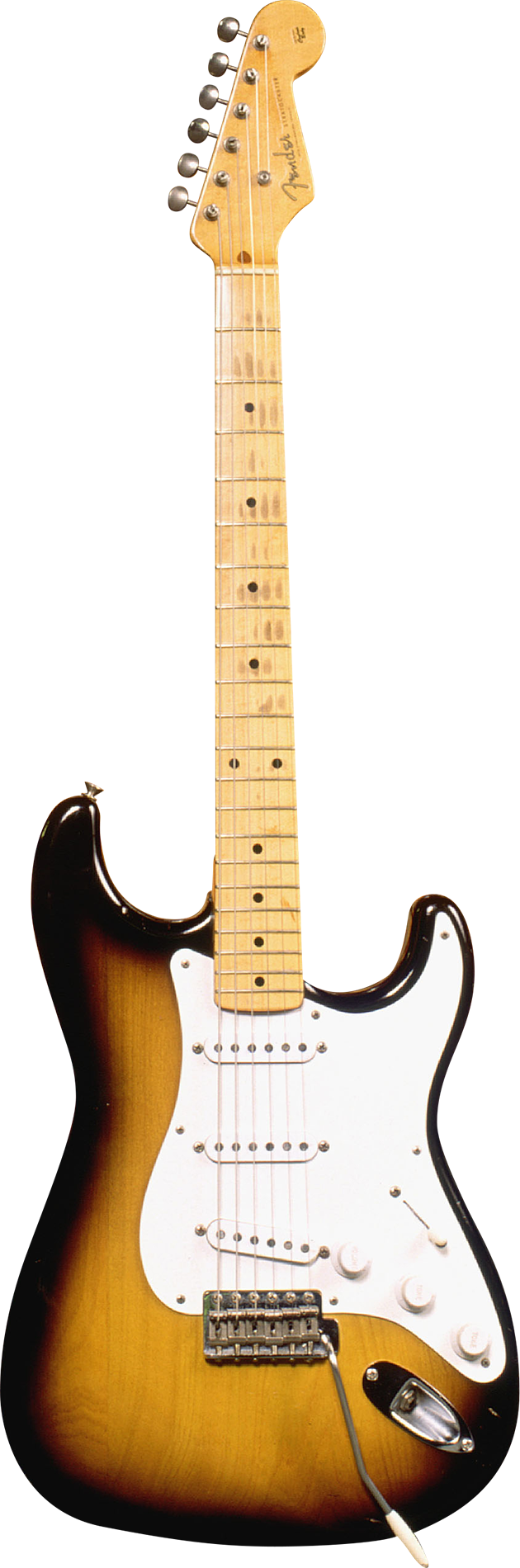 A 1954 Stratocaster, The Year The Model Was “launched” - Fender Stratocaster (630x1900), Png Download