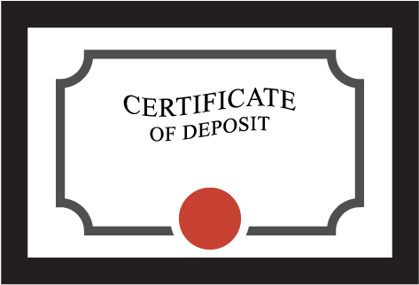 Certificate Of Deposit - Certificate Of Deposit Icon (500x418), Png Download