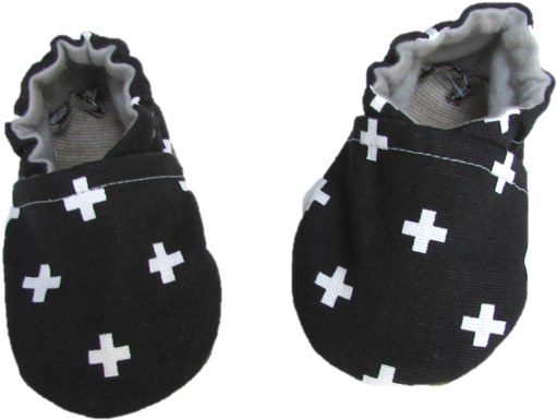Swiss Cross Baby Shoes - Baby Shoes (600x600), Png Download