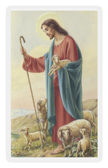 Good Shepherd - San Francis Imports-twenty-third Psalm Prayer Card (600x600), Png Download