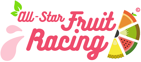 All Star Fruit Racing Pc (600x269), Png Download