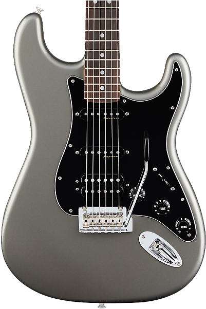 Fender Deluxe Stratocaster Hss Electric Guitar, Rosewood - Fender Dlx Strat Hss (620x620), Png Download