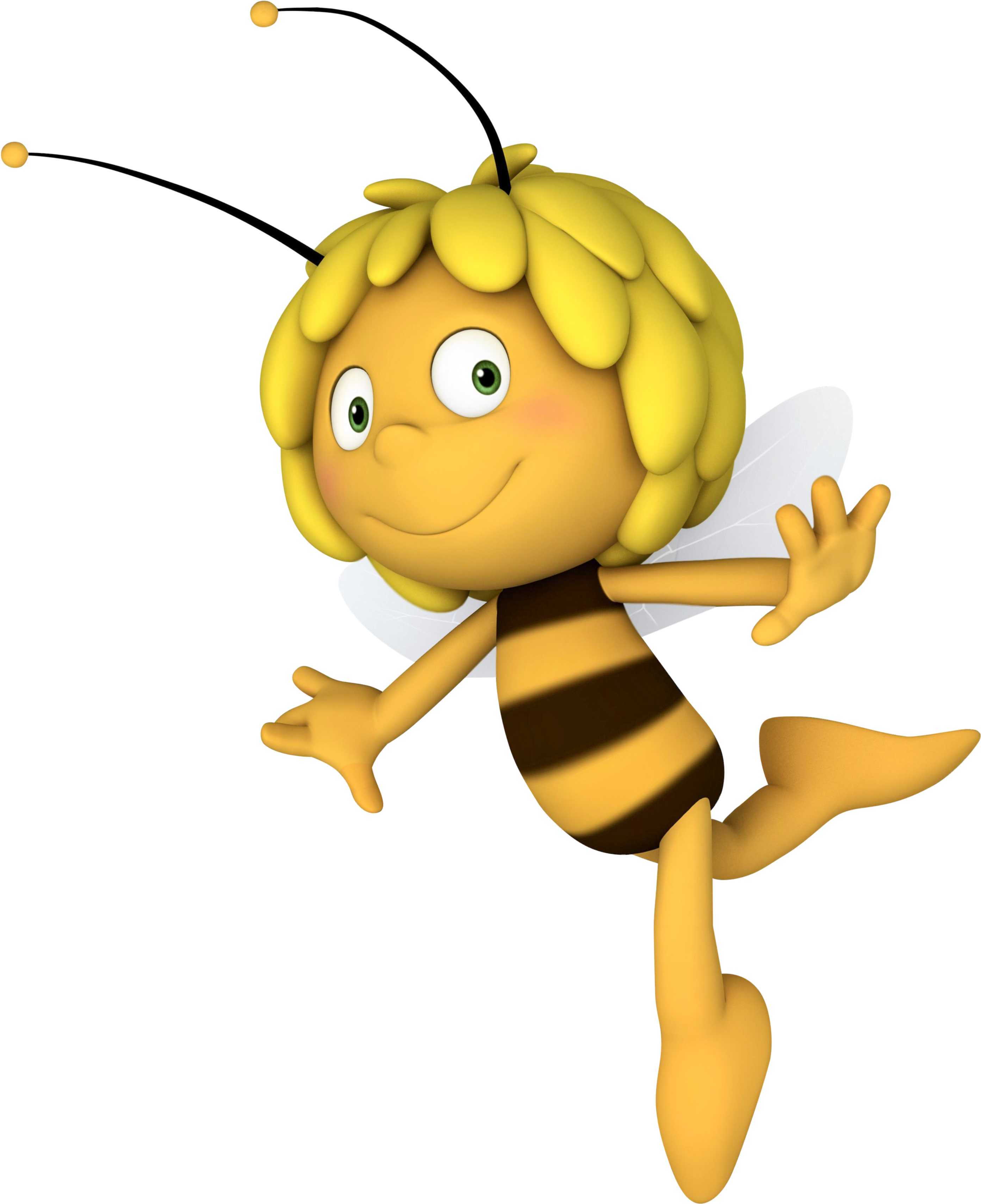 Maya The Bee Clipart (2814x3452), Png Download
