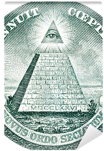Great Seal Of United States From Reverse Of One Dollar - Dollar Piramide (400x400), Png Download