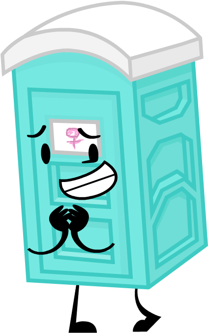 Porta Potty (531x694), Png Download