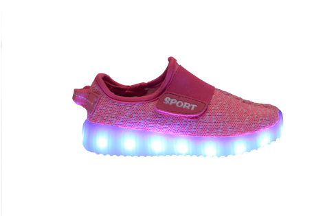 Pink Sport - Shoe (510x600), Png Download