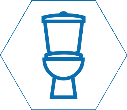 Portable Toilets Greenville, Nc - Vector Graphics (500x500), Png Download
