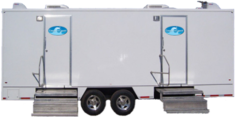 Shower Trailers For Rent - Portable Toilet (680x680), Png Download