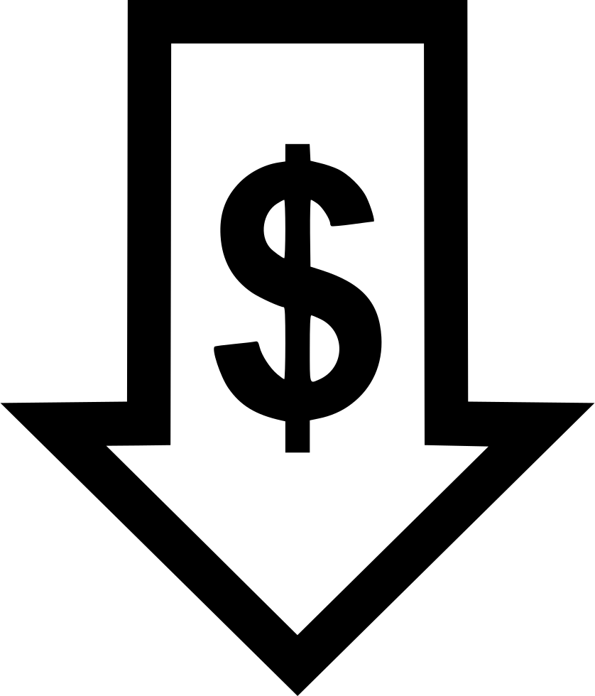 Arrow Down Money Comments - Fast Cash Loan Banner Sign By Bannerbuzz 3 X 2 Ft (838x980), Png Download