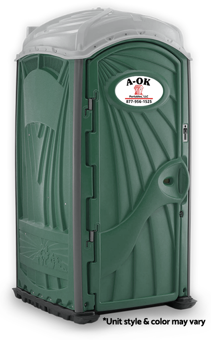 Offering Multiple Types Of Portable Restroom Units - Porta A Potty (424x682), Png Download