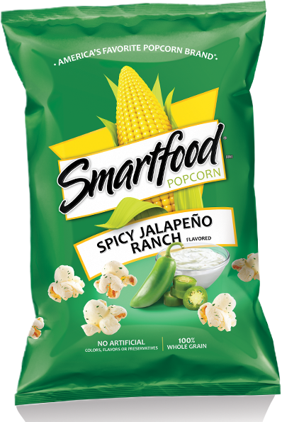 Spicy Jalapeño Ranch - Smartfood Popcorn Jalapeno Ranch (398x595), Png Download