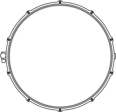 Snare - Drumhead (600x600), Png Download
