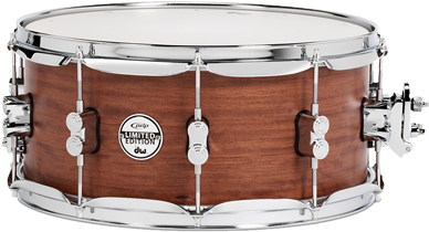 Wood Snare Drums - Pdp Pdsx6514bmbm 6.5x14" Ltd 18-ply Bubinga/maple/bubinga (450x300), Png Download
