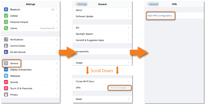 The Add Configuration Page Will Appear, Fill It Out - قطع كردن صداي دوربين آيفون (832x421), Png Download