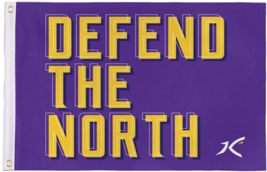 Defend The North Flag - Logo (530x530), Png Download
